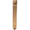 Ekena Millwork Thorton Arts & Crafts Smooth Bracket, Western Red Cedar, 3 1/2"W x 16"D x 28"H BKT04X16X28THR03SWR - alternate 3